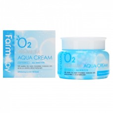 Кисневий крем для обличчя FarmStay O2 Premium Aqua Cream